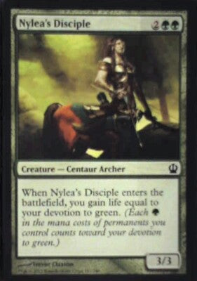 Nylea's Disciple - Theros: #167, Magic: The Gathering Nm R65
