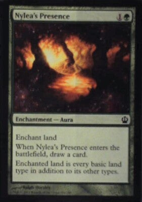 Nylea's Presence - Theros: #169, Magic: The Gathering Nm R65