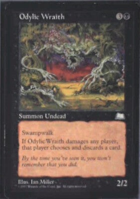 Odylic Wraith - Weatherlight: #77, Magic: The Gathering Lp R45
