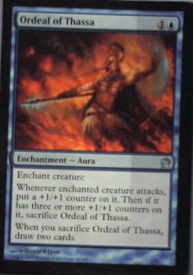 Ordeal of Thassa - Theros: #58, Magic: The Gathering Nm R74