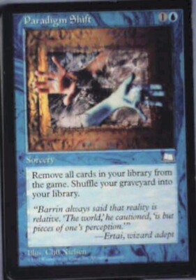 Paradigm Shift - Weatherlight: #46, Magic: The Gathering Lp R45
