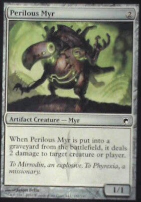 Perilous Myr - Scars of Mirrodin: #192, Magic: The Gathering Nm R74