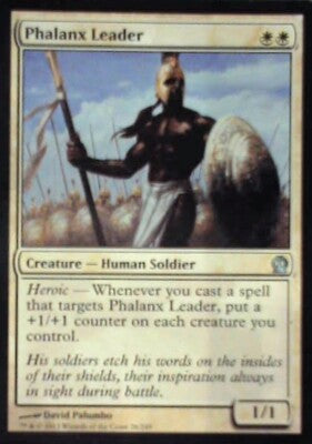 Phalanx Leader - Theros: #26, Magic: The Gathering Nm R74