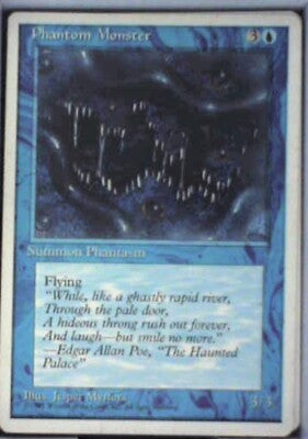 Phantom Monster - Fourth Edition: #90, Magic: The Gathering Lp R45
