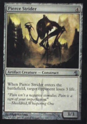 Pierce Strider - Mirrodin Besieged: #123, Magic: The Gathering Nm R74