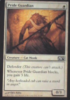 Pride Guardian - Magic 2012 (M12): #31, Magic: The Gathering Nm R74