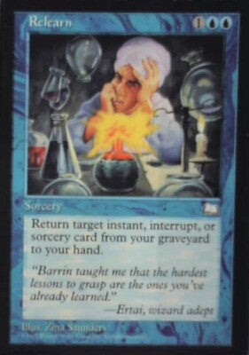 Relearn - Weatherlight: #51, Magic: The Gathering Lp R45
