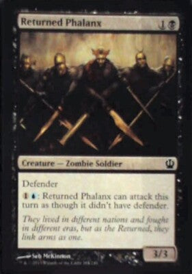 Returned Phalanx - Theros: #104, Magic: The Gathering Nm R65
