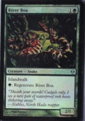 River Boa - Zendikar: #180, Magic: The Gathering Lp R45