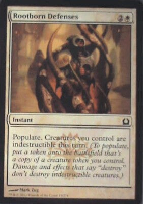 Rootborn Defenses - Return to Ravnica: #19, Magic: The Gathering Nm R74
