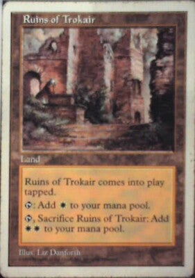 Ruins of Trokair - Fifth Edition: #422, Magic: The Gathering Lp R45
