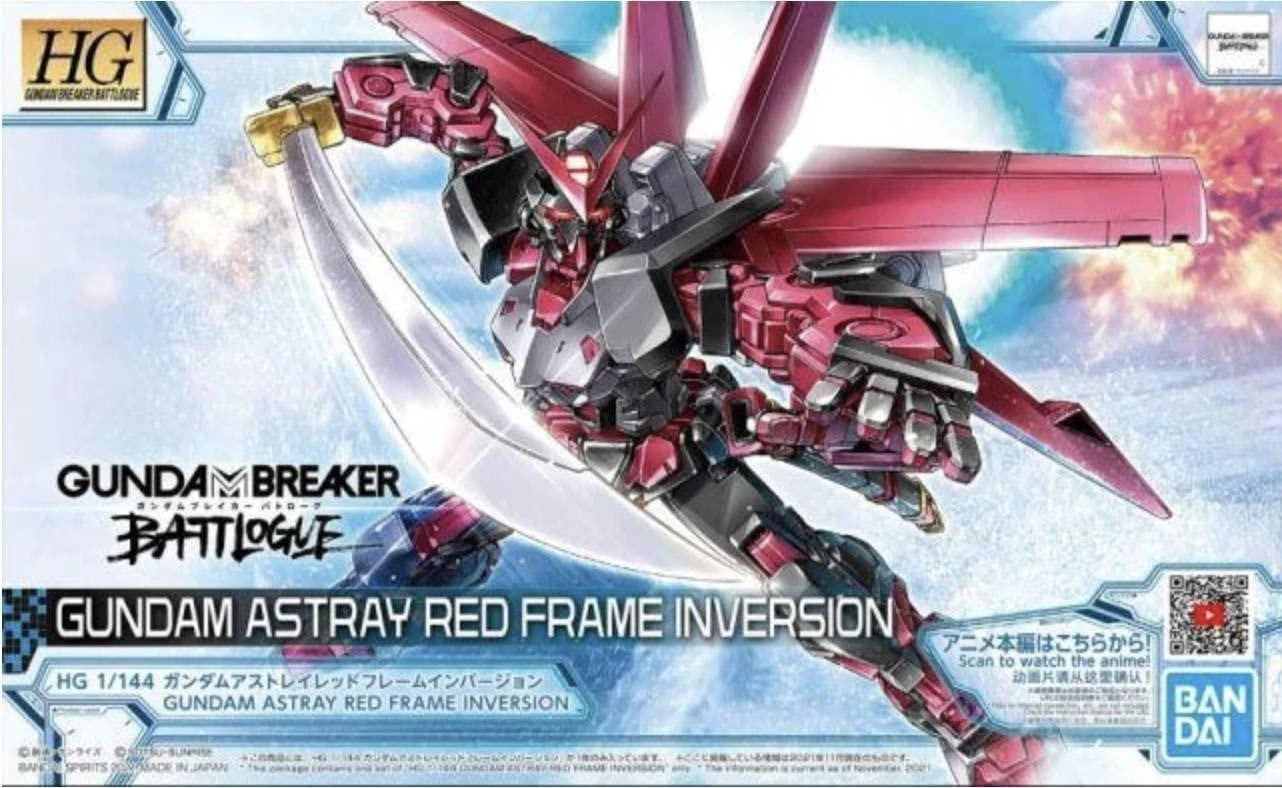 HG Gundam Breaker Battlogue Gundam Astray Red Frame Inversion 1/144