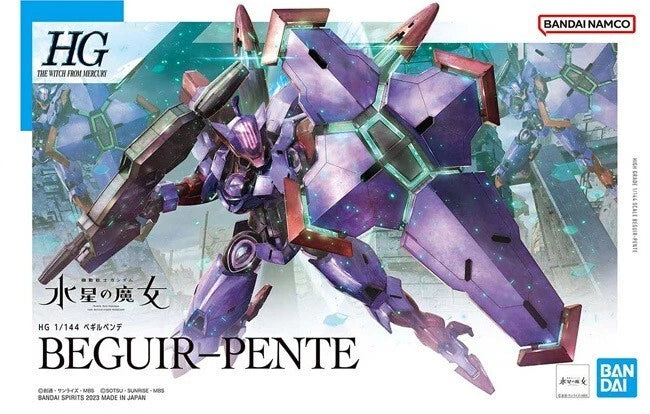 BANDAI 1/144 HG The Witch from Mercury Beguir-Pente