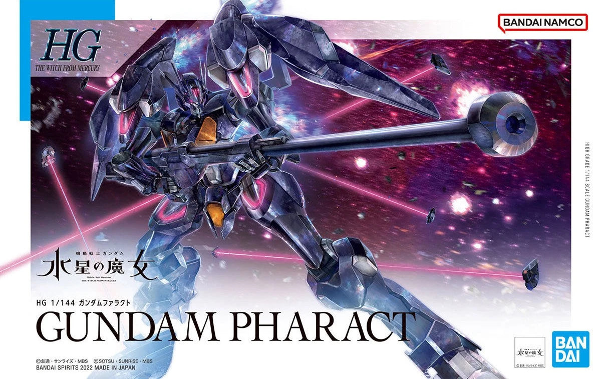 HG 1/144 Gundam Pharact 2022 The Witch from Mercury Plastic Model