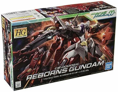 Bandai CB-0000G/C Reborns Gundam HG 1/144 Gunpla Model Kit