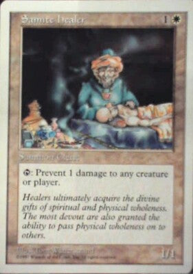 Samite Healer - Fifth Edition: #58, Magic: The Gathering Lp R45