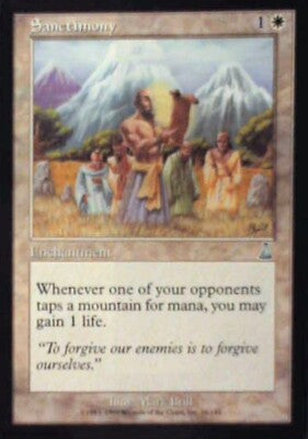 Sanctimony - Urza's Destiny: #16, Magic: The Gathering Lp R45