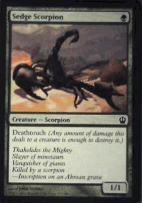 Sedge Scorpion - Theros: #177, Magic: The Gathering Nm R65
