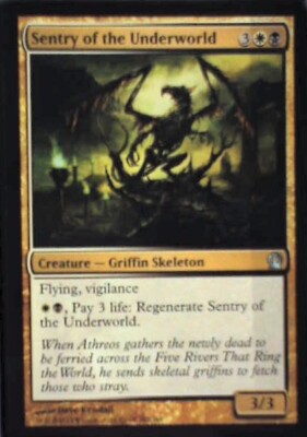 Sentry of the Underworld - Theros: #202, Magic: The Gathering Nm R65