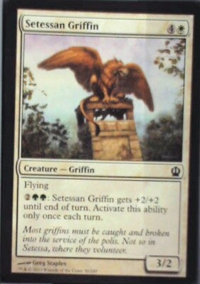 Setessan Griffin - Theros: #30, Magic: The Gathering Nm R65