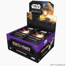 Star Wars Unlimited Secrets of Power Booster Box