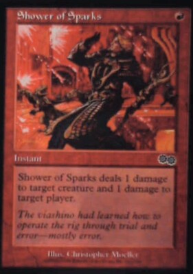 Shower of Sparks - Urza's Saga: #217, Magic: The Gathering Lp R45