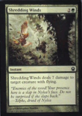 Shredding Winds - Theros: #178, Magic: The Gathering Nm R65