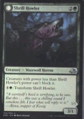 Shrill Howler - Eldritch Moon: #168, Magic: The Gathering Nm R55