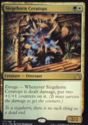 Siegehorn Ceratops - Rivals of Ixalan: #171, Magic: The Gathering Nm R55