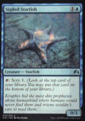 Sigiled Starfish - Magic Origins: #73, Magic: The Gathering Nm R55