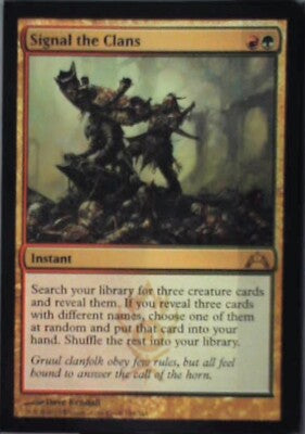 Signal the Clans - Gatecrash: #194, Magic: The Gathering Nm R55