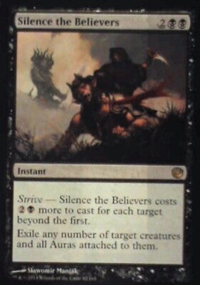 Silence the Believers - Journey Into Nyx: #82, Magic: The Gathering Nm R55