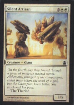 Silent Artisan - Theros: #31, Magic: The Gathering Nm R55