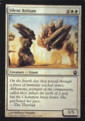Silent Artisan - Theros: #31, Magic: The Gathering Nm R65