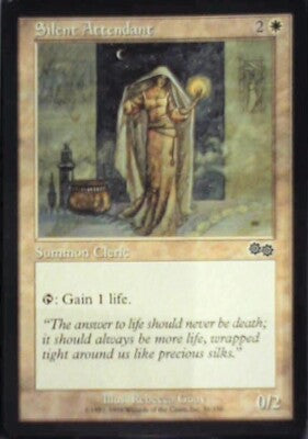 Silent Attendant - Urza's Saga: #51, Magic: The Gathering Nm R55