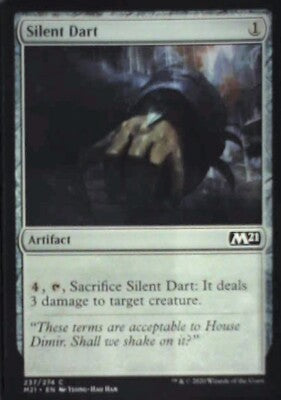Silent Dart - Core Set 2021: #237, Magic: The Gathering Nm R55