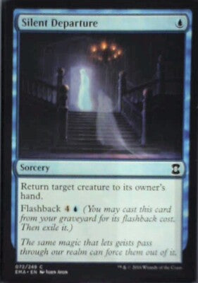 Silent Departure - Eternal Masters: #72, Magic: The Gathering Nm R55