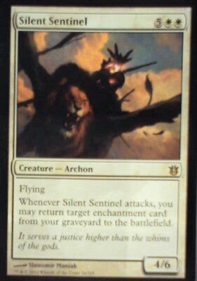 Silent Sentinel - Born of the Gods: #26, Magic: The Gathering Nm R55