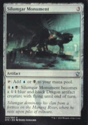 Silumgar Monument - Dragons of Tarkir: #243, Magic: The Gathering Nm R55