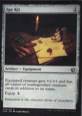 Spy Kit - Conspiracy: Take the Crown: #79, Magic: The Gathering Nm R59