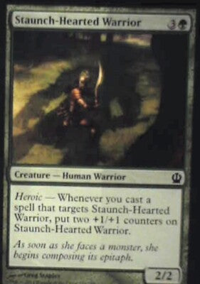 Staunch-Hearted Warrior - Ultimate Masters: #185, Magic: The Gathering Nm R65