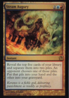 Steam Augury - Theros: #205, Magic: The Gathering Nm R65