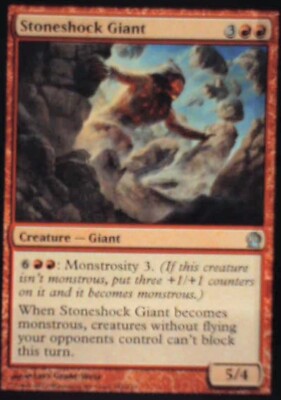 Stoneshock Giant - Theros: #142, Magic: The Gathering Nm R65