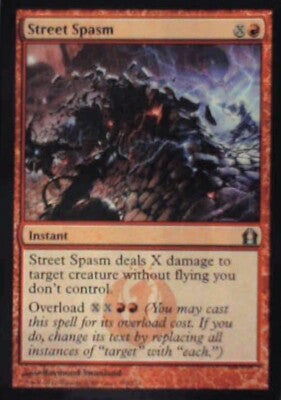 Street Spasm - Return to Ravnica: #106, Magic: The Gathering Nm R55