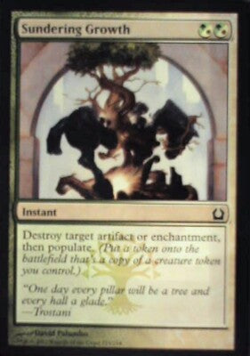 Sundering Growth - Return to Ravnica: #223, Magic: The Gathering Nm R74