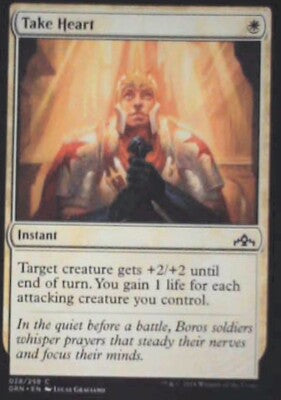 Take Heart - Guilds of Ravnica: #28, Magic: The Gathering Nm R73