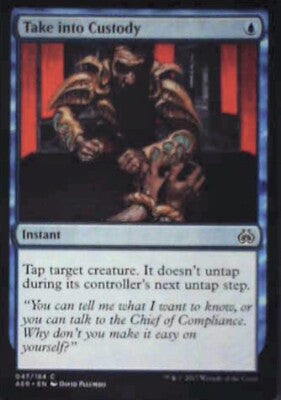 Take into Custody - Aether Revolt: #47, Magic: The Gathering Nm R73