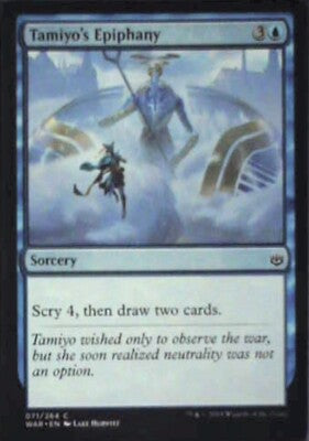 Tamiyo's Epiphany - War of the Spark: #71, Magic: The Gathering Nm R73