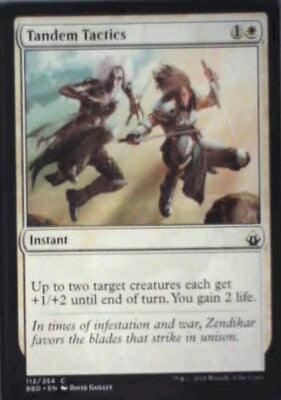 Tandem Tactics - Battlebond: #112, Magic: The Gathering Nm R73
