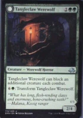 Tangleclaw Werewolf - Eldritch Moon: #174, Magic: The Gathering Nm R73